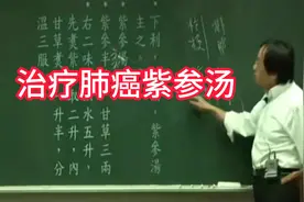 倪海厦：治疗肺癌紫参汤视频封面