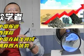 欧学者：中国报道西媒称中国在稀土领域拥有四大优势视频封面