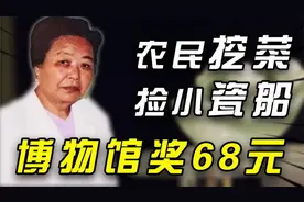 50年代少女挖野菜的时候挖到了古董，上交博物馆奖68，现在值千万视频封面
