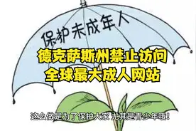 德克萨斯州禁止访问全球最大成人网站，再见Pornhub