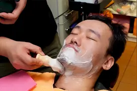新中式修面刮脸，精致男孩在此，解压助眠视频封面
