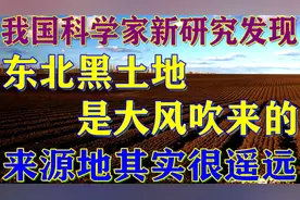 新研究发现东北黑土地是大风吹来的，它的来源地其实很遥远视频封面