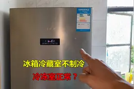 冰箱冷藏室不制冷，冷冻室正常，大部分都是这里原因视频封面