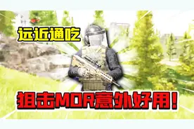 暗区突围：6倍镜长枪管MDR意外好用！狙击步枪实锤！视频封面
