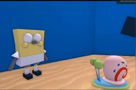 ROBLOX模拟游戏 后室之海绵宝宝的甩手舞