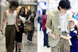 伊能静女儿小米粒接机恩利，兄妹俩全程黏在一起，比亲兄妹还要好视频封面