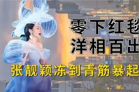 明星冬天走红毯“洋相百出”？张靓颖青筋暴起，倪妮咬紧后槽牙视频封面