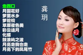 龚玥十首好听的歌曲，代表作：走西口、月圆花好、梦里水乡