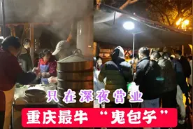 重庆深夜才出摊的包子哥，没有店面生意却很火爆，一年能赚上百万视频封面