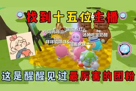 蛋仔派对： 找到十五位主播？这是醒醒见过最厉害的团粉！
