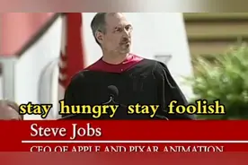 史蒂夫·乔布斯（Steve Jobs）2005年斯坦福大学毕业典礼演讲视频封面