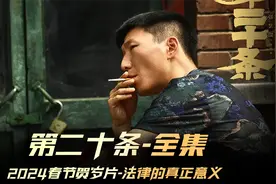 《第二十条》一口气看完系列，法律是让坏人犯罪的成本更高视频封面