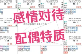 用紫微斗数看感情对待，婚姻好坏，配偶特质，结尾附图文解析视频封面