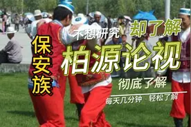 被职业化的民族！彻底了解《保安族》！#保安族#制刀民族视频封面