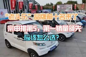 “老头乐”品牌前10名来了，宗申排第5，第一销量领先，怎么选？