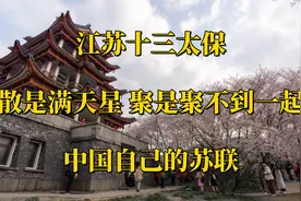 江苏十三太保，散是满天星聚是聚不到一起，中国自己的苏联视频封面