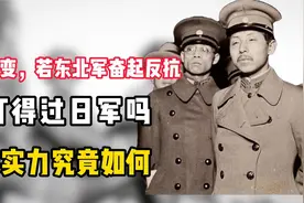 918事变，若东北军奋起反抗，能打得过日军吗？奉系实力究竟如何视频封面
