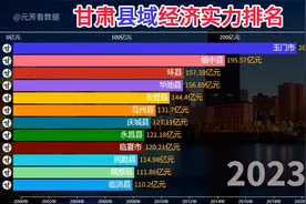 甘肃县域经济实力排名视频封面