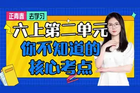 六上第二单元你不知道的核心考点视频封面