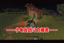 我的世界龙之冒险3：小电龙战斗力爆表，差点打不过蜘蛛