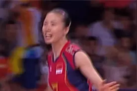 中国女排黄金一代接应周苏红（全能战士）