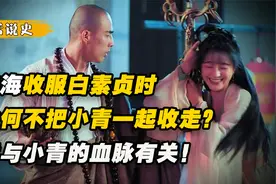 法海收了白素贞，为何没有收小青？也不看看小青的背景是谁视频封面