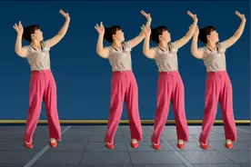 怀旧经典歌曲广场舞《老婆最大》动感十足附教学