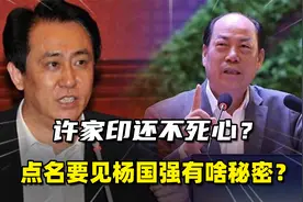 许家印还不死心？狱中点名见碧桂园创始人杨国强，两人有啥秘密？视频封面