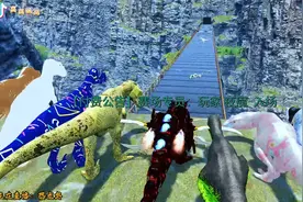 ④恐龙岛吞噬进化，渡劫进化满级变异机甲，去国服PK场试试牙口视频封面