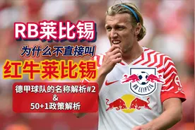 RB莱比锡为什么不直接叫红牛莱比锡？【德甲球队名称解析#2】视频封面