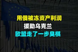 用俄罗斯被冻结的资产利润援助乌克兰，欧盟走了一步臭棋视频封面