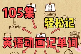 105集1300个小学初中单词动画学单词 轻松记视频封面