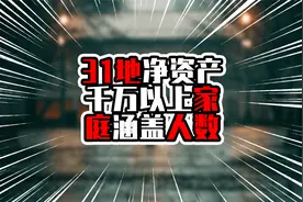 31地净资产千万以上家庭涵盖人数，广东北京不相伯仲，浙江超江苏视频封面