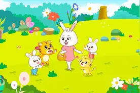 经典儿歌《小兔子乖乖》，贝乐虎和宝宝一起唱视频封面