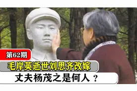 毛岸英牺牲12年后，刘思齐改嫁生4子，丈夫杨茂之究竟是什么人？视频封面