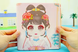 古风公主换装贴纸，快来装扮你的古风公主！