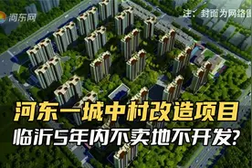 河东一城中村改造项目来了，临沂5年内不卖地不开发？视频封面
