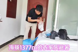 海拔1377m的农家乐避暑，一天60还包三餐，看看环境怎么样视频封面