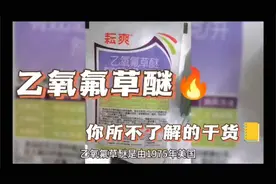 乙氧氟草醚，你所不了解的干货，已经快50岁的东西了