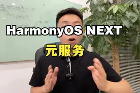 鸿蒙NEXT的王炸功能——元服务