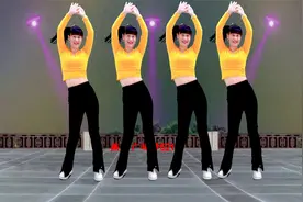48步广场舞《听到就嗨》DJ劲爆减压神曲，开车族的最爱视频封面