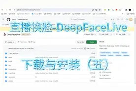 直播换脸-DeepFaceLive-下载与安装（五）