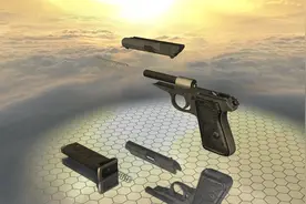 警用手枪的拆解