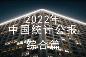 2022中国统计公报（综合篇）视频封面
