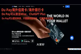 申请可以激活Wise的海外信用卡Du Pay的方法视频封面