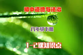 初中道德与法治八年下册1-2课知识点.mp4视频封面