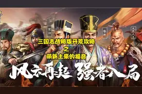 三国志战略版-全民开荒攻略，萌新土豪的福音！视频封面
