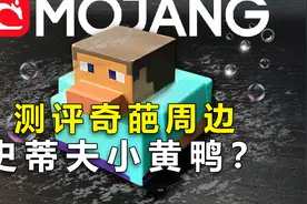 我的世界：测评史上最奇葩MC周边，史蒂夫小黄鸭？塑料钓鱼竿？