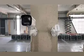 弱电工程：枪式摄像头安装