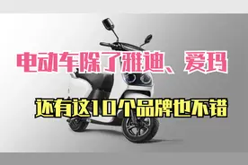 电动车哪个品牌好？除了雅迪、爱玛，还有这10个两轮车品牌也不错视频封面